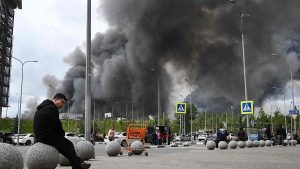 Ukraine launches its biggest attack on Moscow in two years