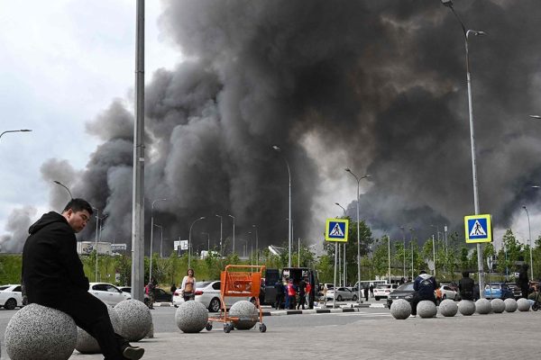 Ukraine launches its biggest attack on Moscow in two years
