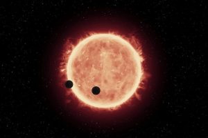 Red dwarfs caught “swallowing Earths”