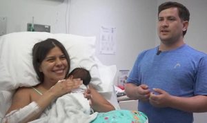 Mother pulled from earthquake rubble in Venezuela with her newborn son
