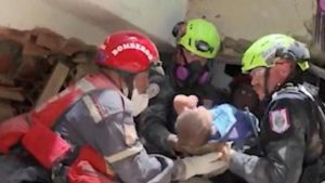 Hope is called Juan David: the 18-day-old baby rescued under the rubble in Venezuela