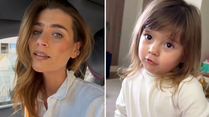 Carolina Pinto reveals 'peculiar' conversation with her daughter: “I wanted to go back to your belly…”