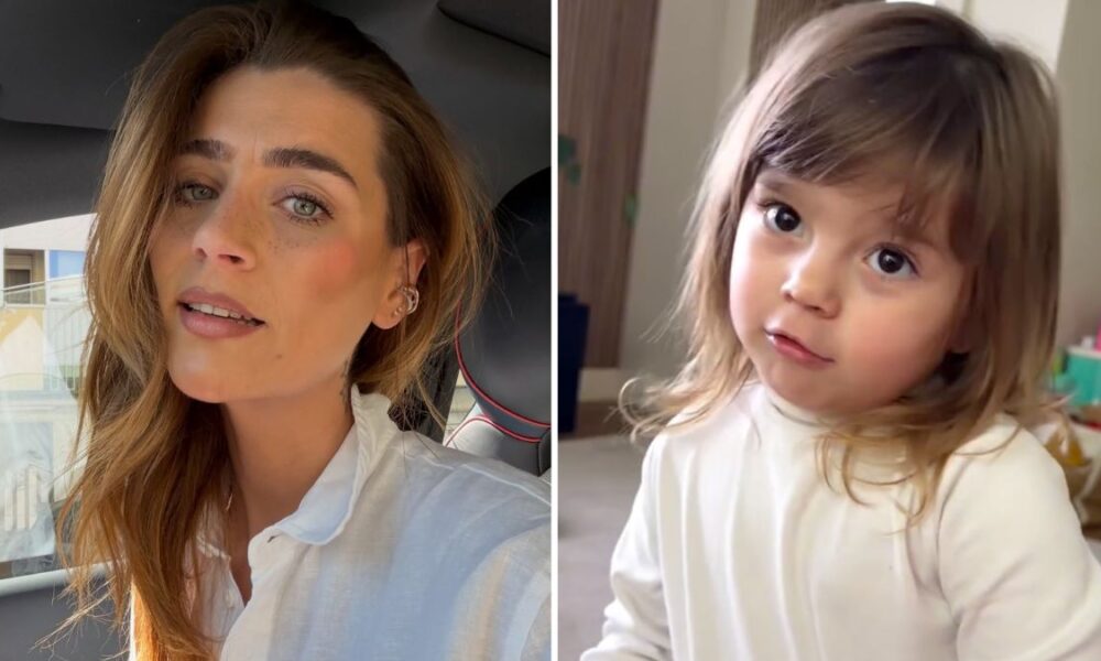 Carolina Pinto reveals 'peculiar' conversation with her daughter: “I wanted to go back to your belly…”