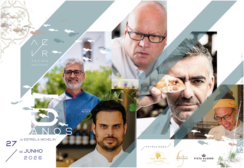 Ver Tavira celebrates its 5th anniversary with an exclusive dinner by Michelin chefs