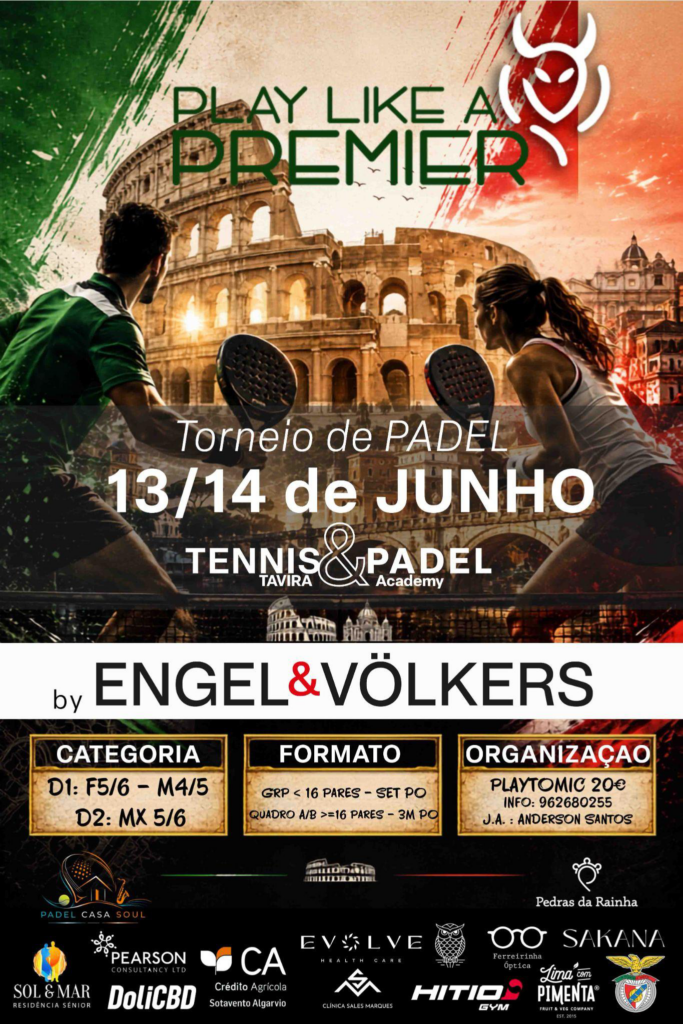 Engel & Völkers Faro-Tavira Strengthens Connection to Sport with Padel Tournament Sponsorship