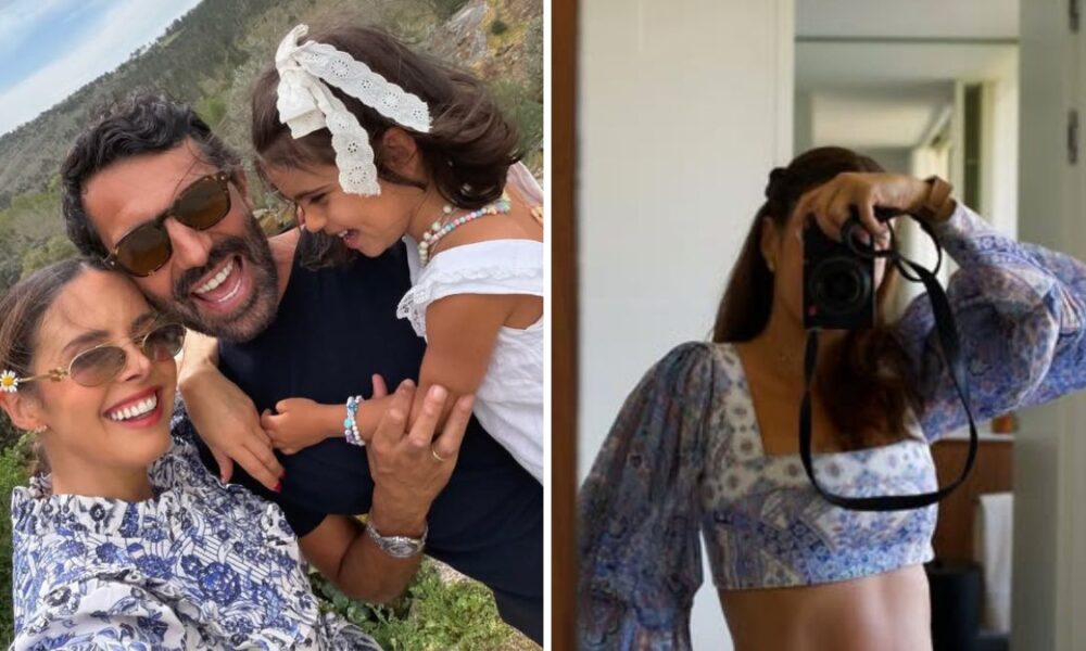 Pregnant, Catarina Gouveia shares first photos of her 'tummy' and reveals: “60%…”