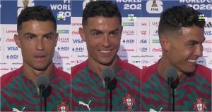 LiveMode employees use interview to ask Cristiano Ronaldo for a raise