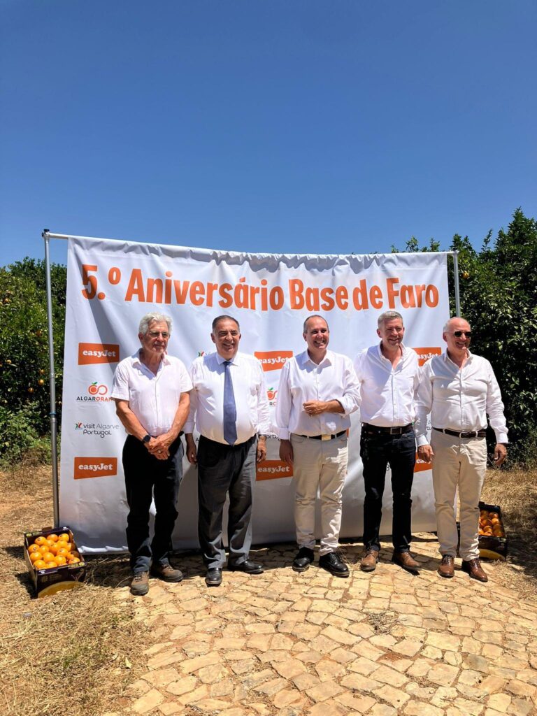 EasyJet airline celebrates five years of its Faro base and reinforces its commitment to the Algarve