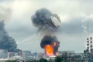 There are flying saucers in Moscow. This is war coming to the heart of Russia