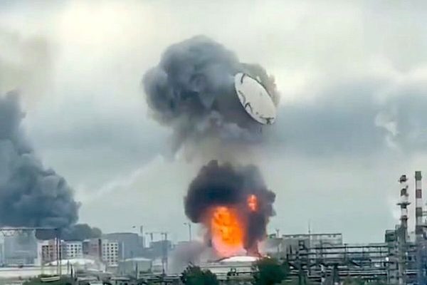 There are flying saucers in Moscow. This is war coming to the heart of Russia