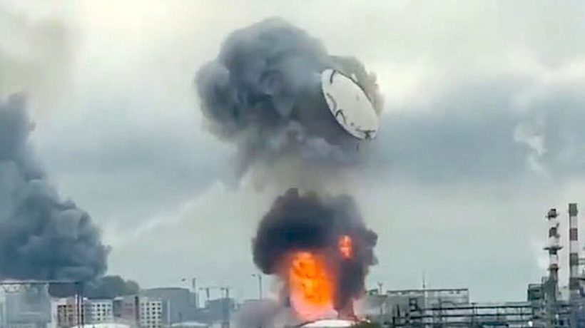 There are flying saucers in Moscow. This is war coming to the heart of Russia