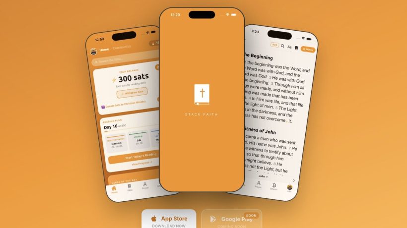Orange Bible. The app that pays in bitcoin to those who read the Scriptures