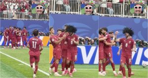 Félix stole his friend MoveMind's wig and put it on Bruno Fernandes during the festivities