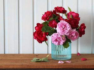 I pour cut flowers into a vase with roses, and my husband stops saying that buying flowers is not worth it. Thanks to this, cut roses will stay fresh twice as long