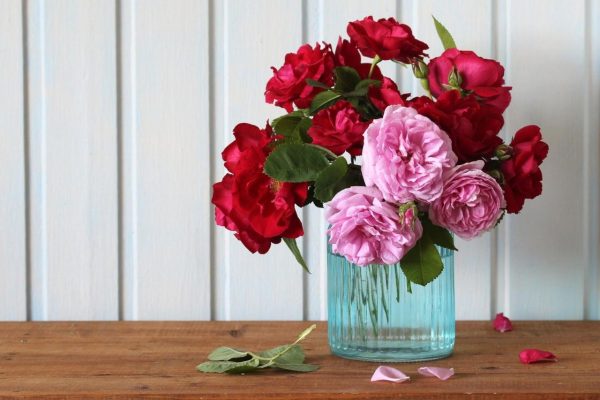 I pour cut flowers into a vase with roses, and my husband stops saying that buying flowers is not worth it. Thanks to this, cut roses will stay fresh twice as long