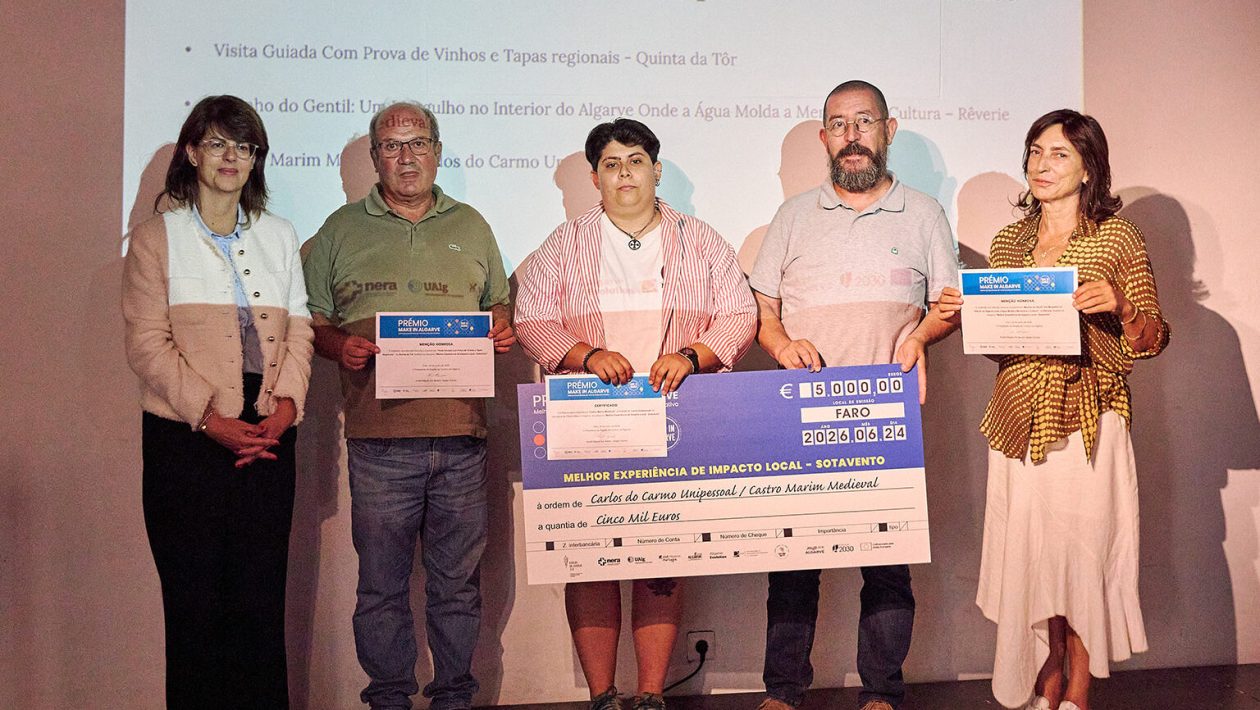 Turismo do Algarve distinguishes the best cultural and creative experiences in the region