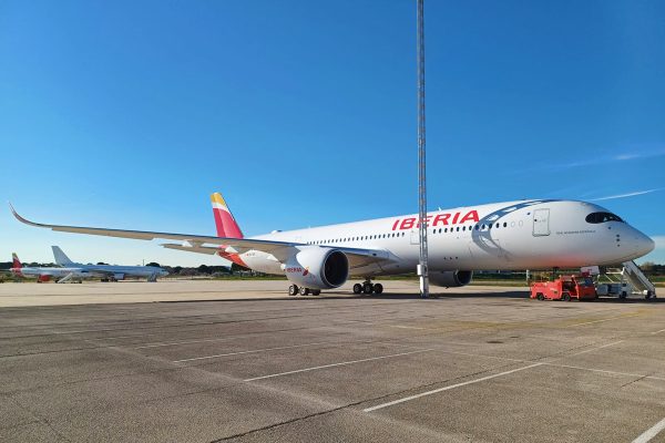 Avião da Iberia.