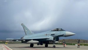 NATO fighters shoot down a drone that had entered Latvian airspace
