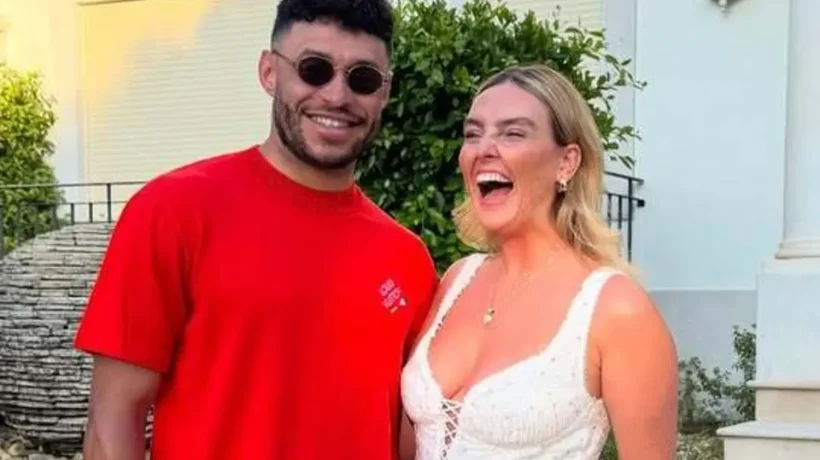 Perrie Edwards e Alex Oxlade-Chamberlain.