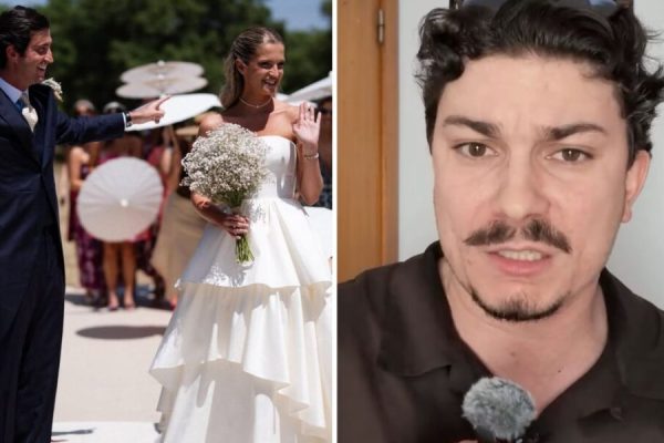 “Rich man’s wedding.” Júlia Palha and her husband respond to influencer after 'analysis' of ceremony