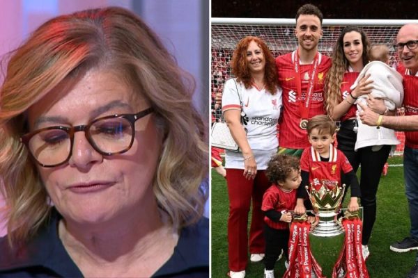 Júlia Pinheiro reads a message from Diogo Jota and André Silva's parents live: “See you later…”