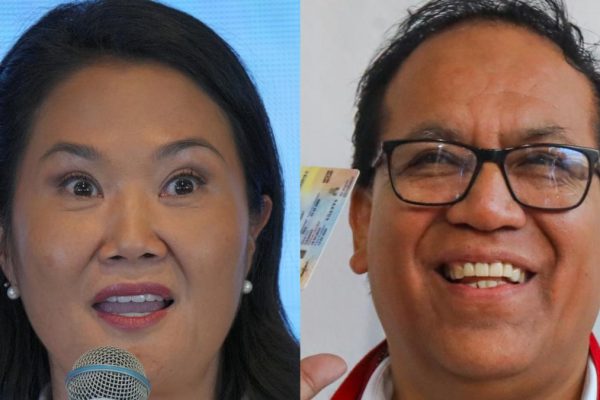 Sánchez and Fujimori are going to a vote-by-vote vote to define who will be the new president of Peru