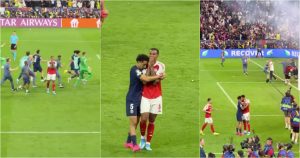 Marquinhos put friendship ahead of celebration after winning the Champions League