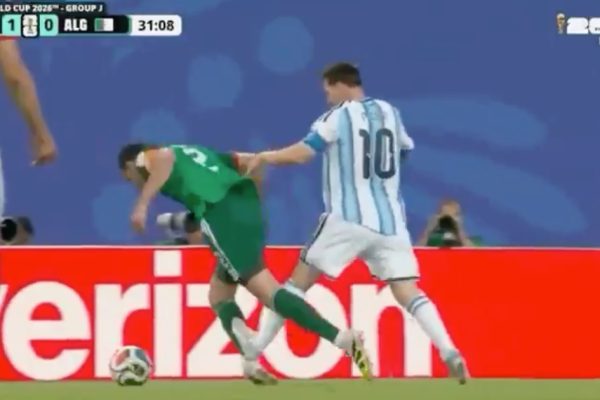 Messi escaped expulsion with a straight red before scoring a historic hat-trick
