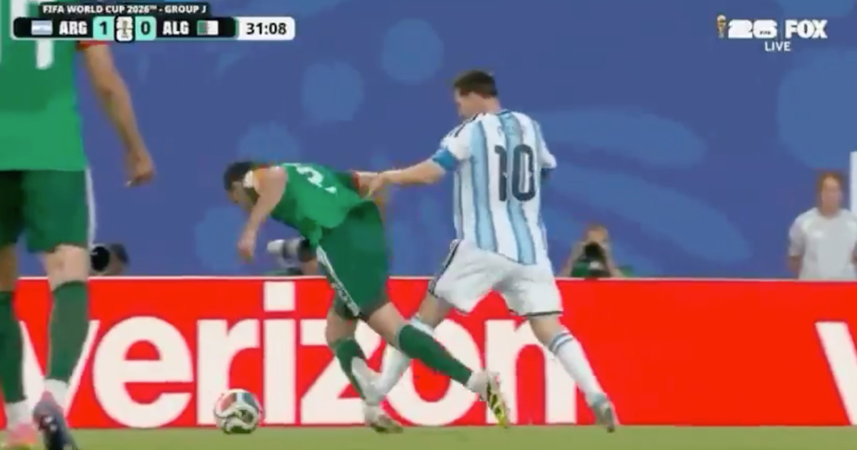 Messi escaped expulsion with a straight red before scoring a historic hat-trick