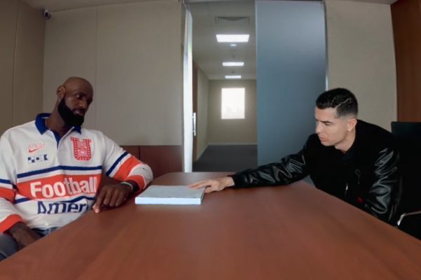 New Nike commercial brings together Cristiano Ronaldo and LeBron James in conversation about “GOAT's”