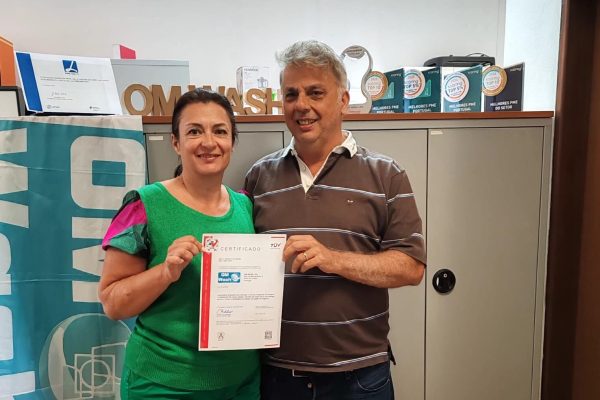 Algarve laundry OM WASH achieves ISO 14001 environmental certification