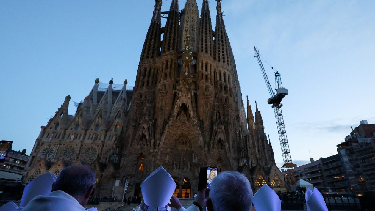 Pope Leo: Historic moments at the iconic Sagrada Familia - See images