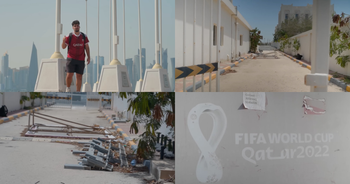 Portuguese visited abandoned 2022 World Cup stadiums in Qatar