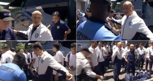 Uzbekistan national team undergoes extremely strict security control upon arrival in the United States