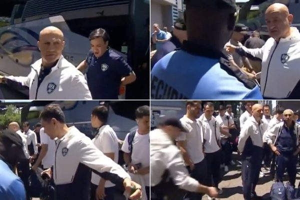 Uzbekistan national team undergoes extremely strict security control upon arrival in the United States