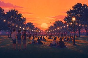 Sunset in the Park brings music, conviviality and entertainment to the heart of Pechão