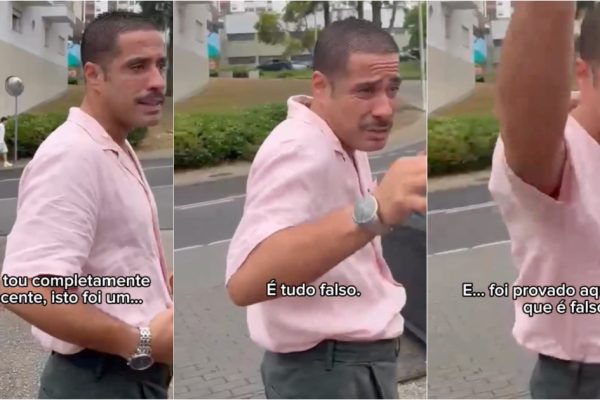 Tiago Grila appears before the judge and shows regret for “a bad joke”