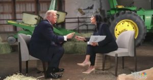 Trump gets excited and abandons interview after heated exchange of words with journalist