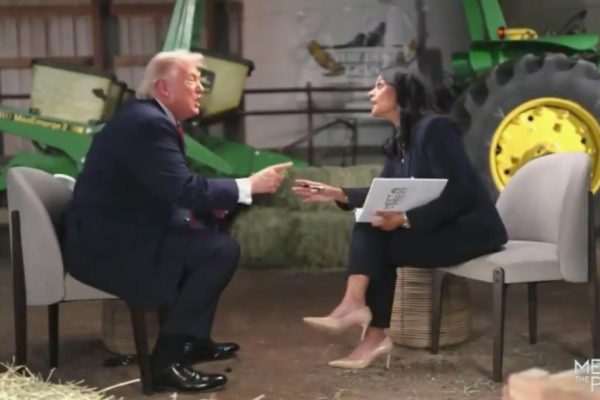 Trump gets excited and abandons interview after heated exchange of words with journalist