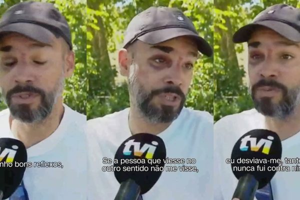 TVI identifies and interviews driver who caused panic on Cascais Marginal