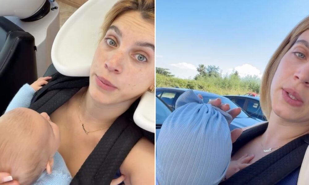 Vânia Sá gets scared with her daughter and shows “war scars”: “She hit her head…”