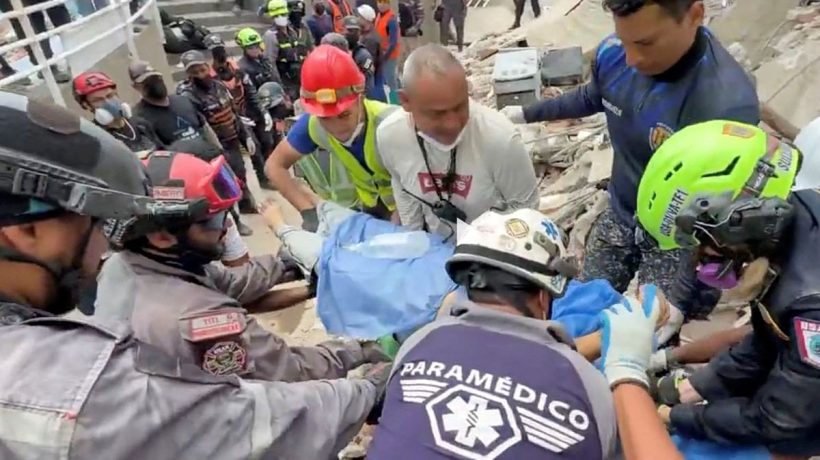 Venezuela: Stayed alive under the debris 106 hours