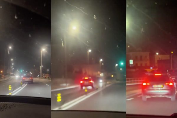 Driver filmed going the wrong way on the Cascais Marginal is being sought by the PSP