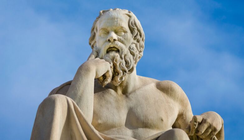 socrates philosopher statue philosophy