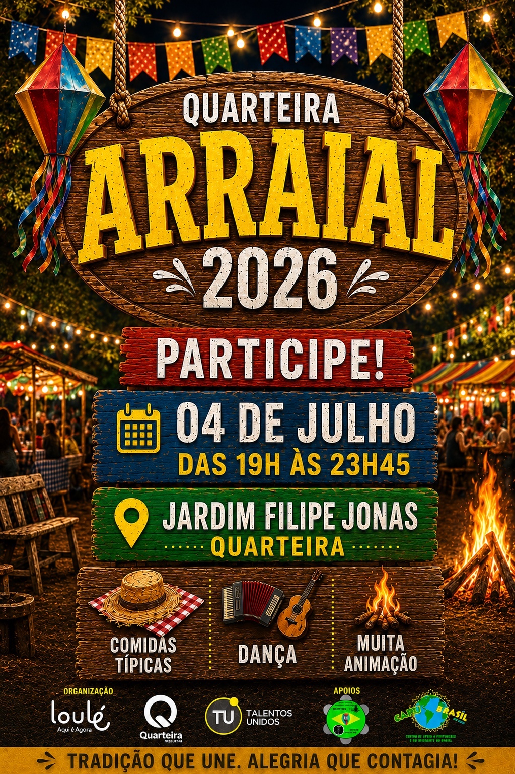 Arraial opens Quarteira Summer Fair with Brazilian festival and cultural exchange