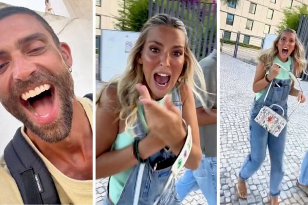 Diogo Amaral scares Jessica Athayde: “This was our beautiful meeting…”
