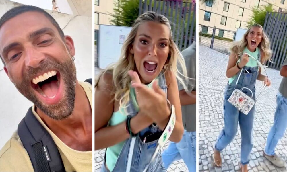 Diogo Amaral scares Jessica Athayde: “This was our beautiful meeting…”