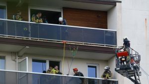 At least 6 dead in a raging fire in a block of buildings in Antwerp (Belgium)