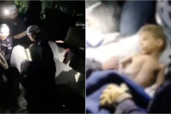 Three-year-old boy is rescued alive six days after earthquakes in Venezuela